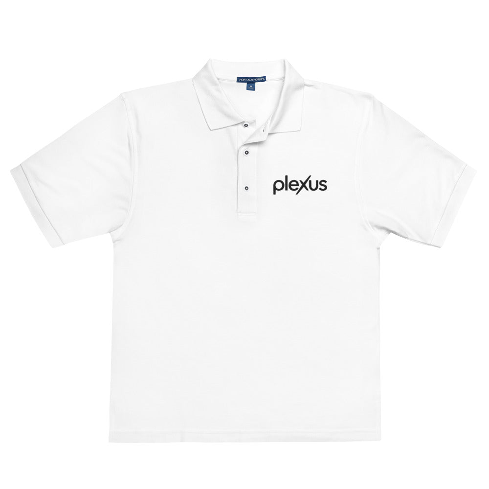 Plexus Polo - Black Letters