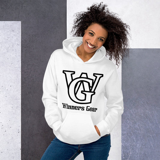 Winners Gear White Unisex Hoodie