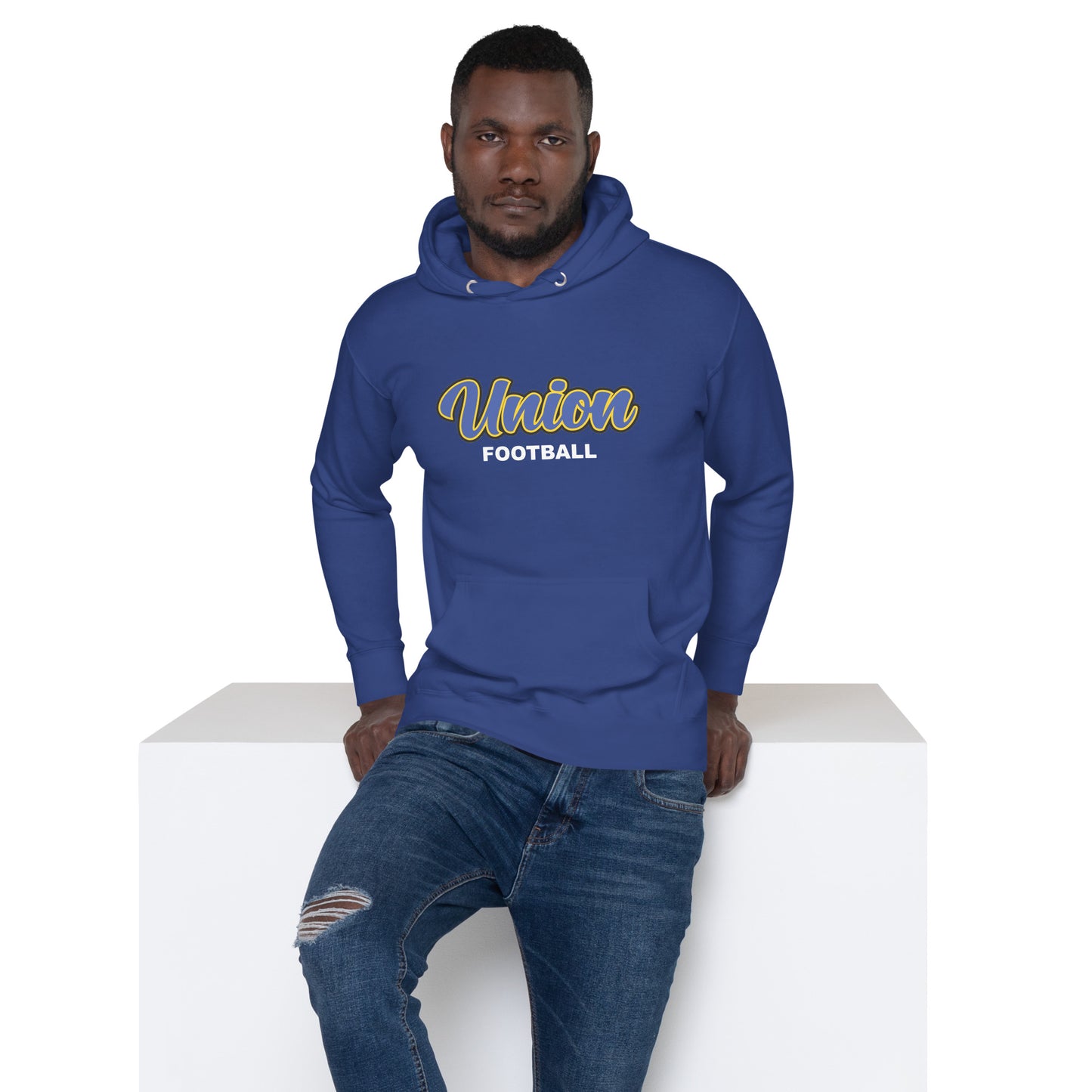 Hoodie: Blue Union
