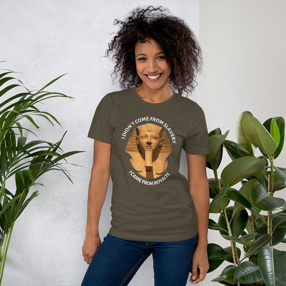 From Royalty Short-Military Green Sleeve Unisex T-Shirt
