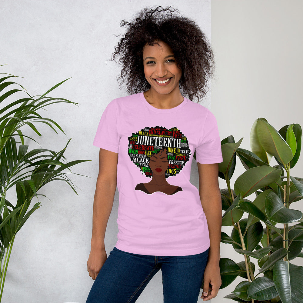 Juneteenth - Ladies Edition - Pink Tee
