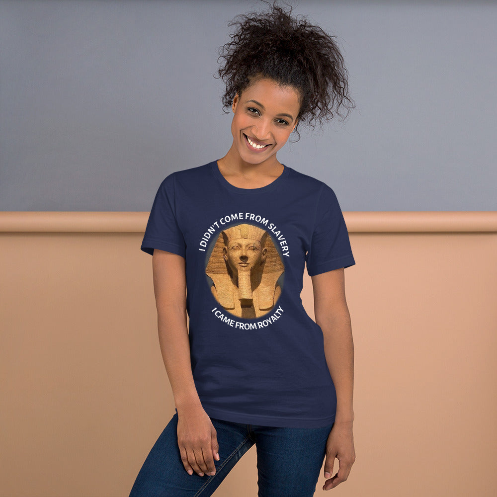 From Royalty - Navy Blue Short-Sleeve Unisex T-Shirt