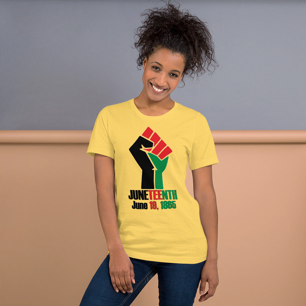 Juneteenth Yellow Tee