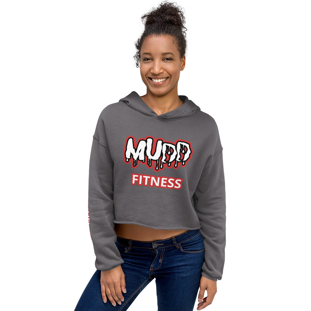 MUDD Fitness Crop Hoodie