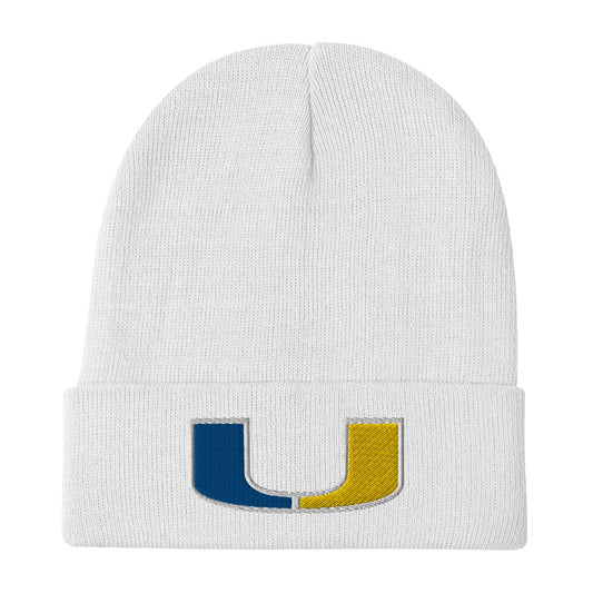 Redford Union White Beanie