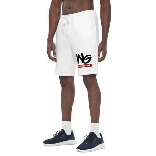 White & Gray Winners Gear Shorts