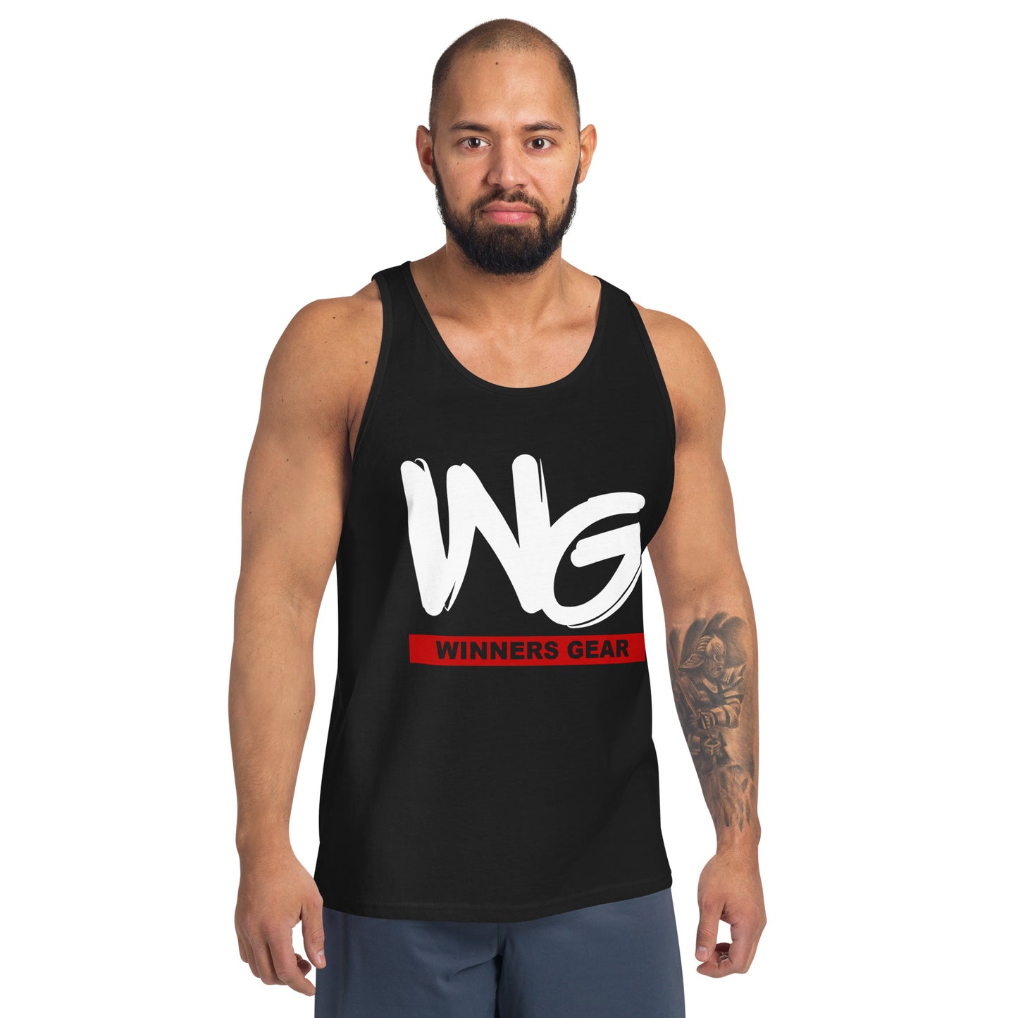 Dark Background Winners Gear Tanks Tops