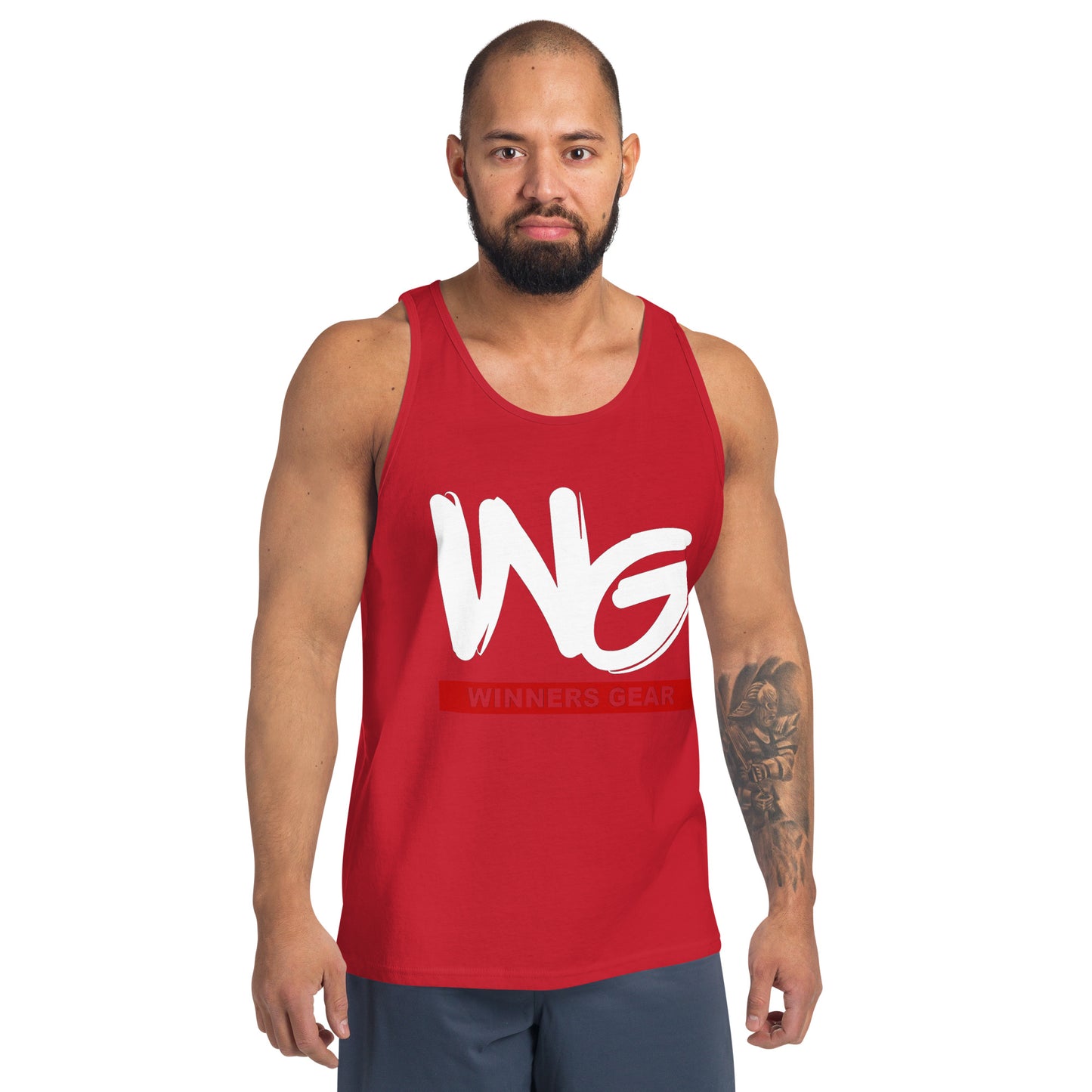 Dark Background Winners Gear Tanks Tops