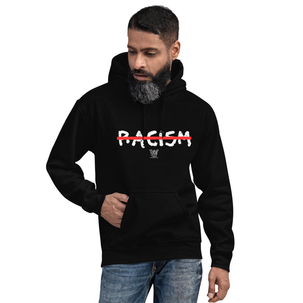 Stop Racism - Black Unisex Hoodie