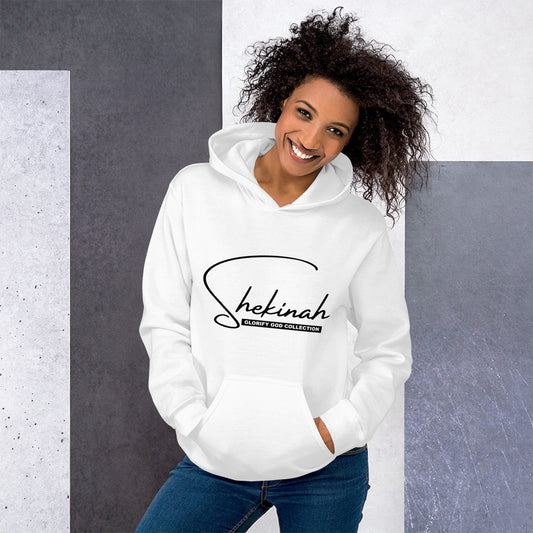 Shekinah White Unisex Hoodie