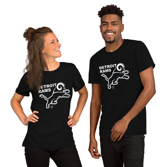Detroit Rams Short-Sleeve Unisex T-Shirt