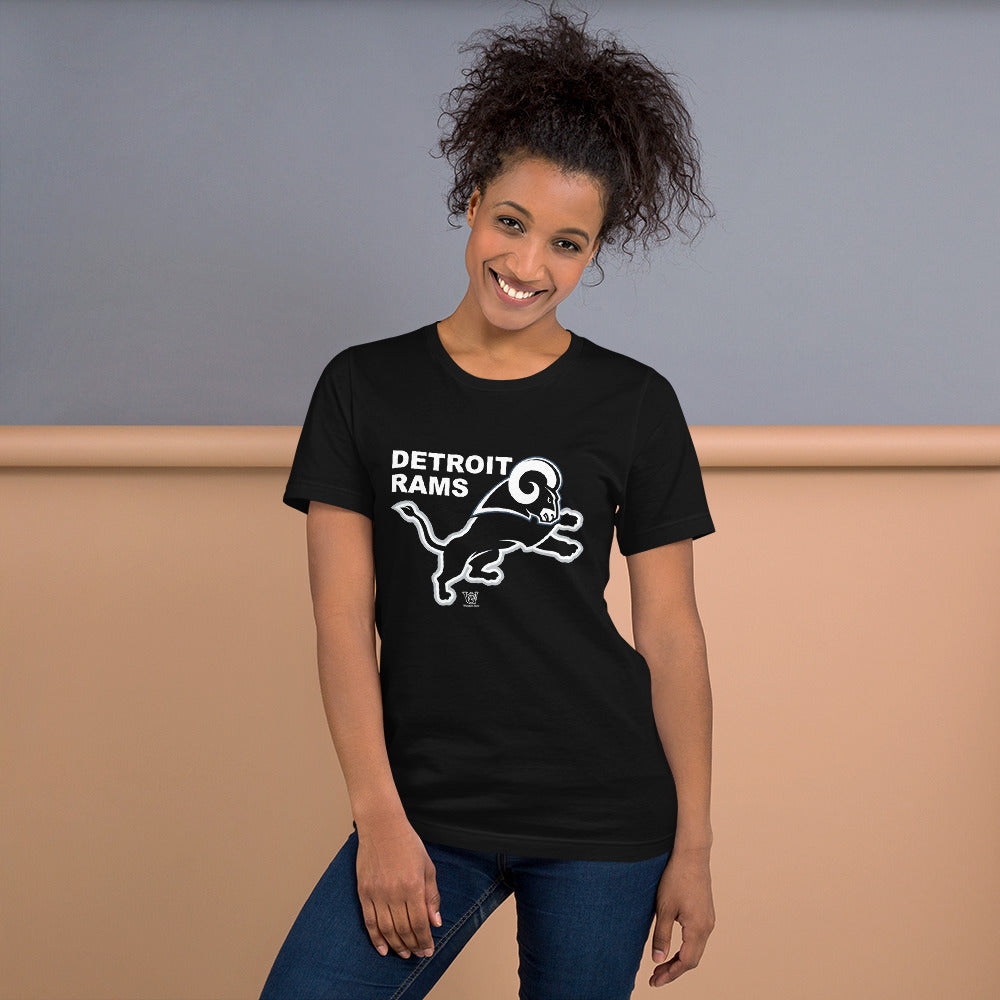 Detroit Rams Short-Sleeve Unisex T-Shirt