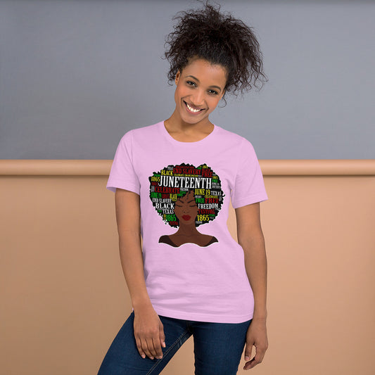 Juneteenth - Ladies Edition - Pink Tee