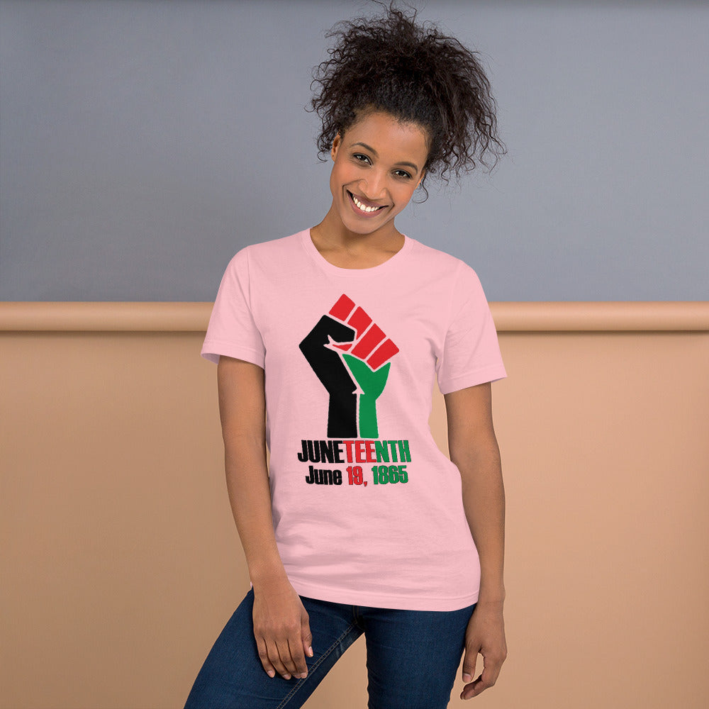 Juneteenth Pink Tee