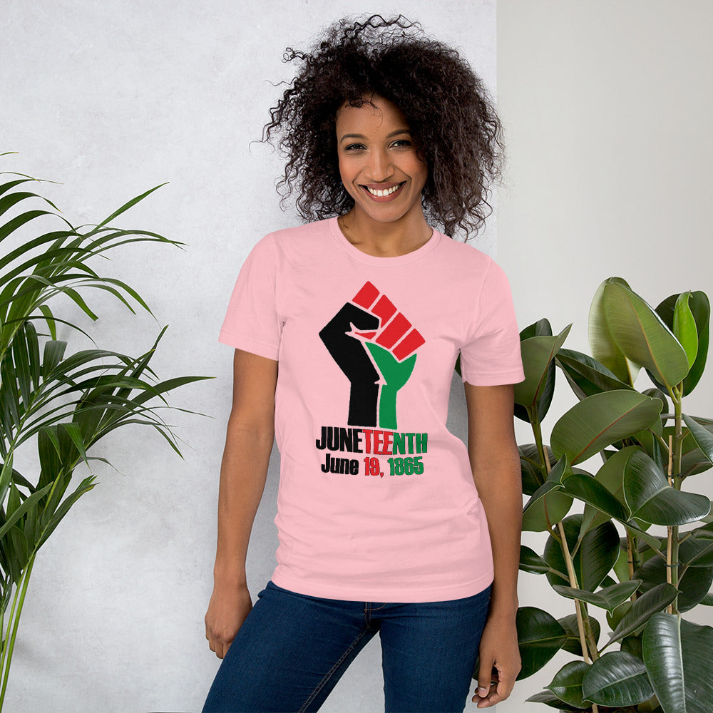 Juneteenth Pink Tee