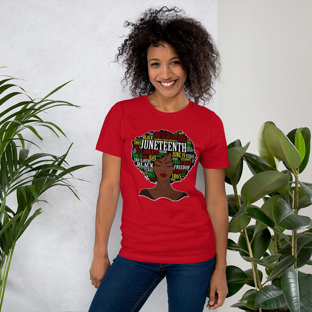 Juneteenth - Ladies Edition - Red Tee