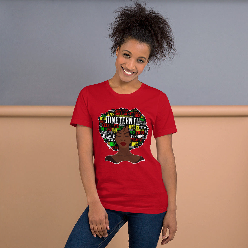 Juneteenth - Ladies Edition - Red Tee