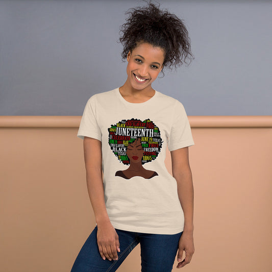 Juneteenth - Ladies Edition - Creme Tee
