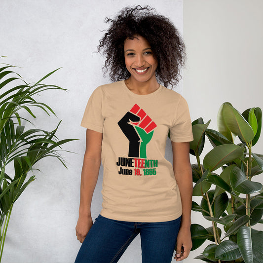 Juneteenth Tan Tee