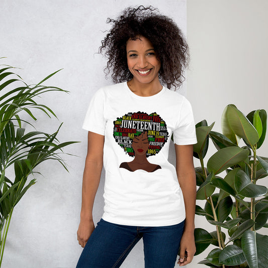 Juneteenth - Ladies Edition - White Tee