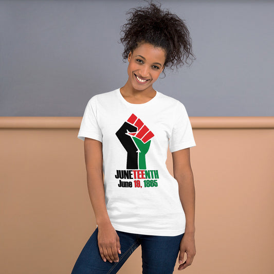 Juneteenth White Tee