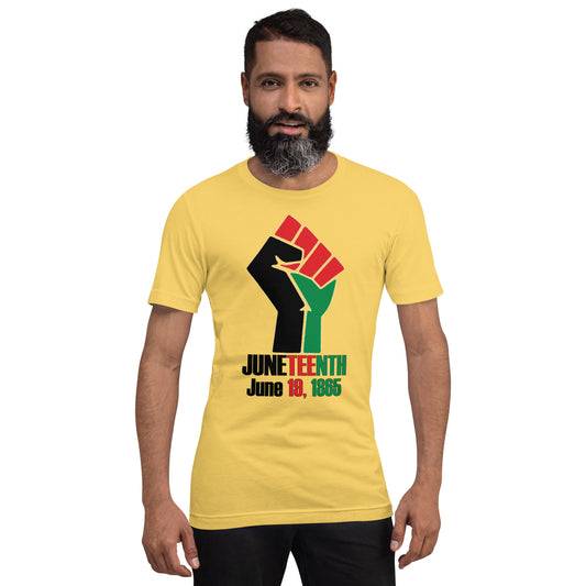 Juneteenth Yellow Tee